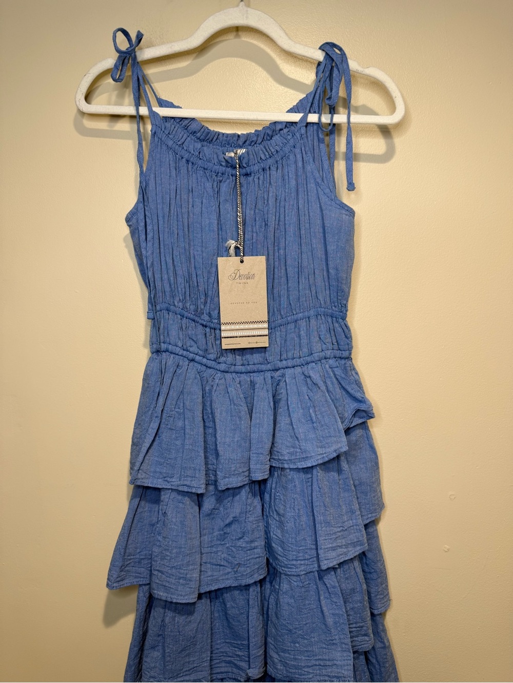 Devotion Twins Tiered Ruffled Dress Anthropologie - Picture 6 of 14